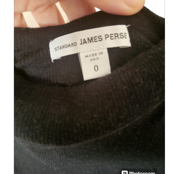 ⚡️James Perse⚡️Long Black Dress - Picture 4 of 5